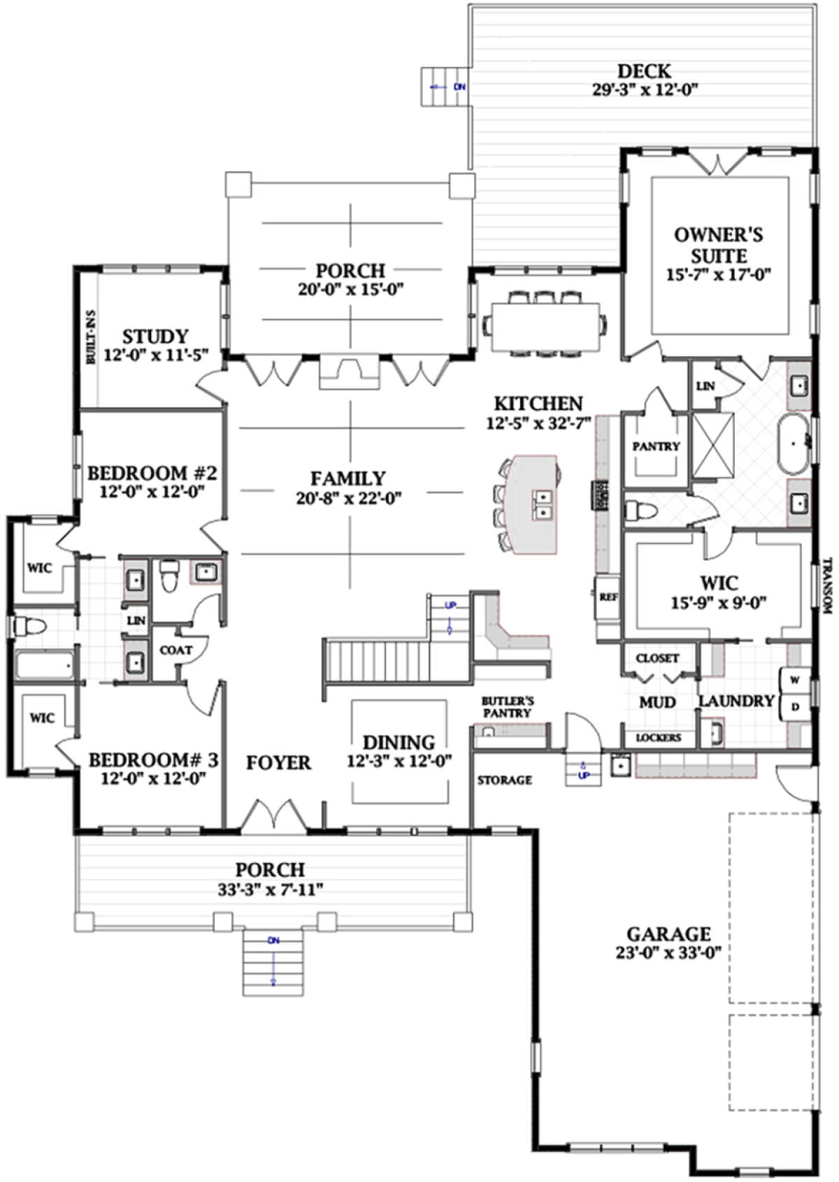Main Floor for House Plan #6849-00056