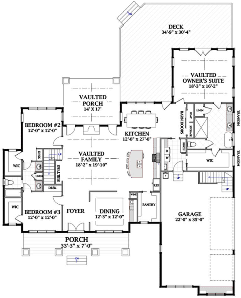House Plan House Plan #20592 Drawing 1