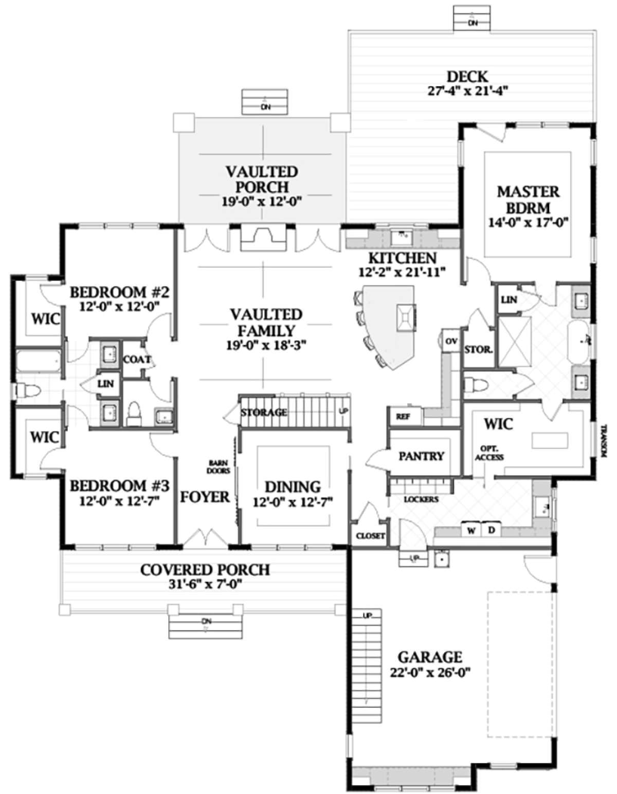 Main Floor for House Plan #6849-00058