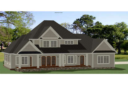 Traditional House Plan #6849-00059 Elevation Photo