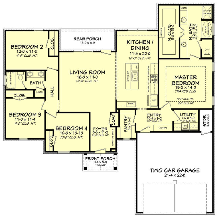 House Plan House Plan #20596 Drawing 1