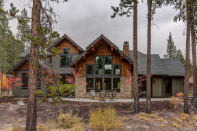 Mountain Rustic House Plan #5829-00026 Elevation Photo