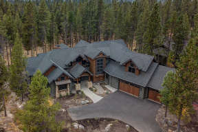 Mountain Rustic House Plan #5829-00026 Elevation Photo