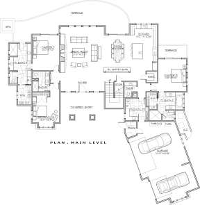 Main Floor for House Plan #5829-00026