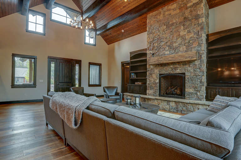 Mountain Rustic House Plan #5829-00026 Additional Photo