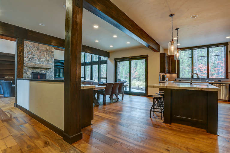 Mountain Rustic House Plan #5829-00026 Additional Photo