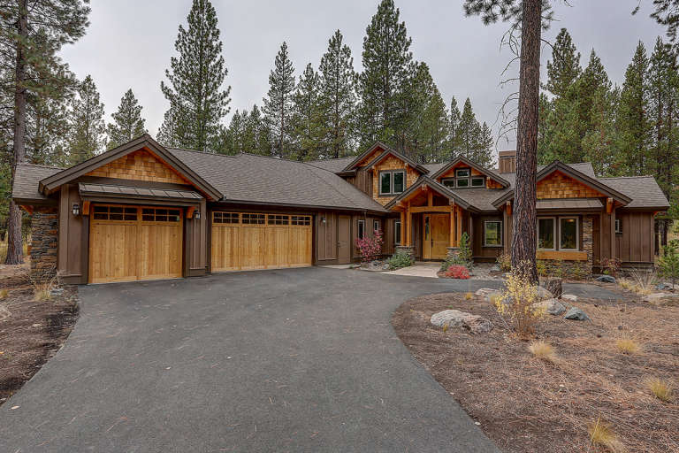 Mountain House Plan #5829-00027 Elevation Photo