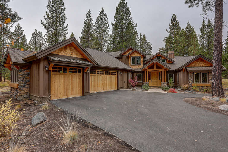Mountain House Plan #5829-00027 Elevation Photo