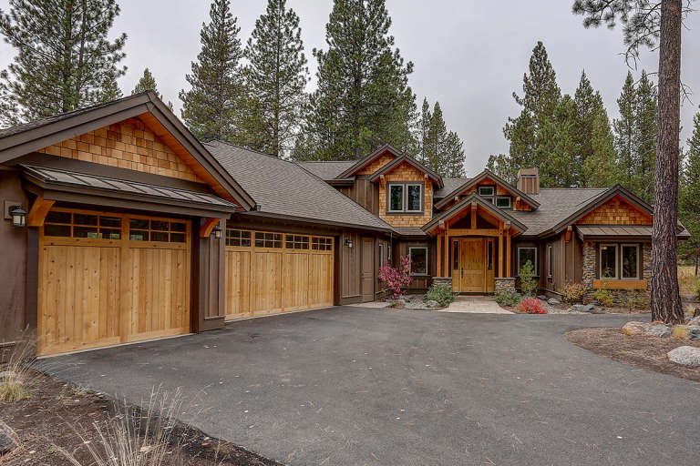 Mountain House Plan #5829-00027 Elevation Photo
