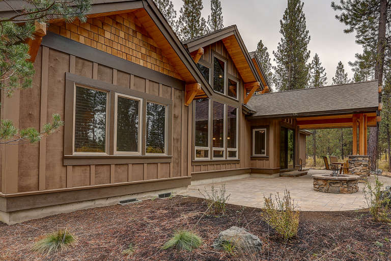 Mountain House Plan #5829-00027 Elevation Photo