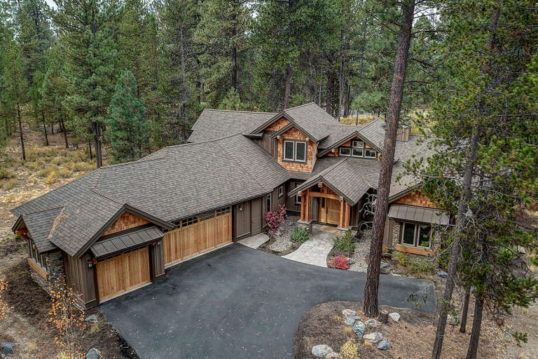 Mountain House Plan #5829-00027 Elevation Photo