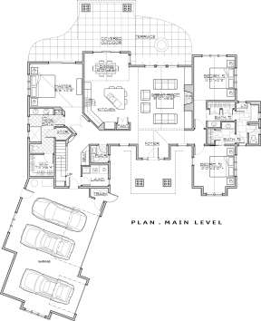 Main Floor for House Plan #5829-00027