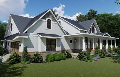 Country House Plan #9401-00098 Elevation Photo