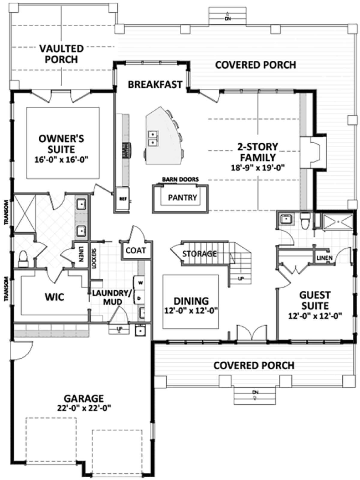 Main Floor for House Plan #6849-00062