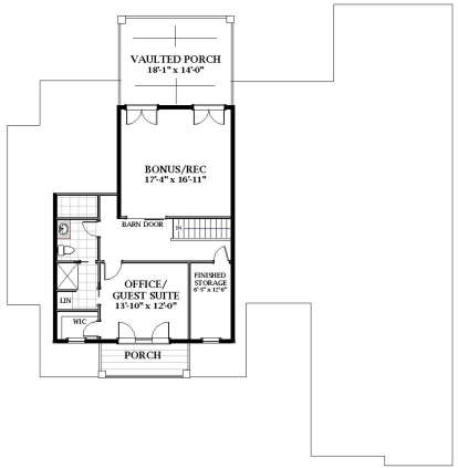 Second Floor for House Plan #6849-00063