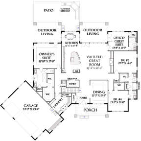 Main Floor for House Plan #6849-00066