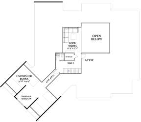 Second Floor for House Plan #6849-00066