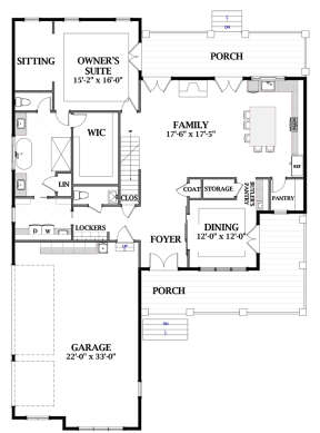 Main Floor for House Plan #6849-00068
