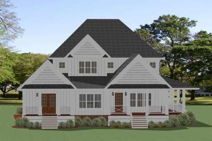 Modern Farmhouse House Plan #6849-00070 Elevation Photo