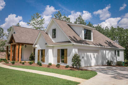 French Country House Plan #041-00187 Build Photo