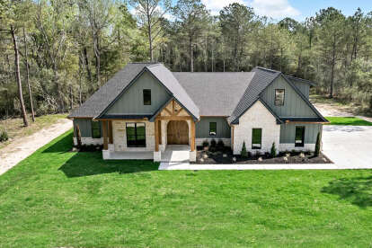 French Country House Plan #041-00187 Build Photo