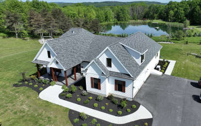 French Country House Plan #041-00187 Build Photo