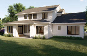 Modern Farmhouse House Plan #963-00329 Elevation Photo