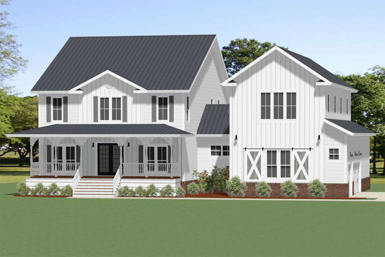House Plan House Plan #20617 Front Elevation 