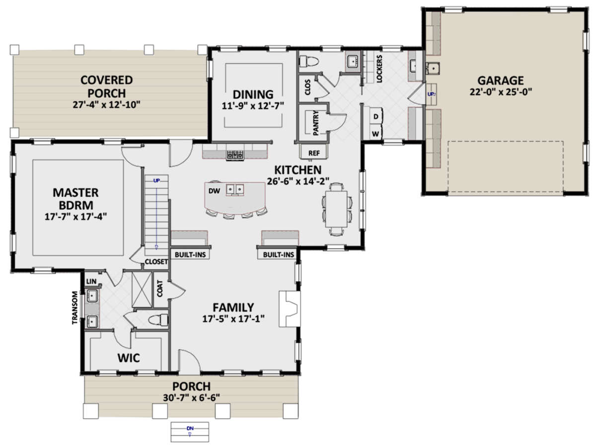 Main Floor for House Plan #6849-00073