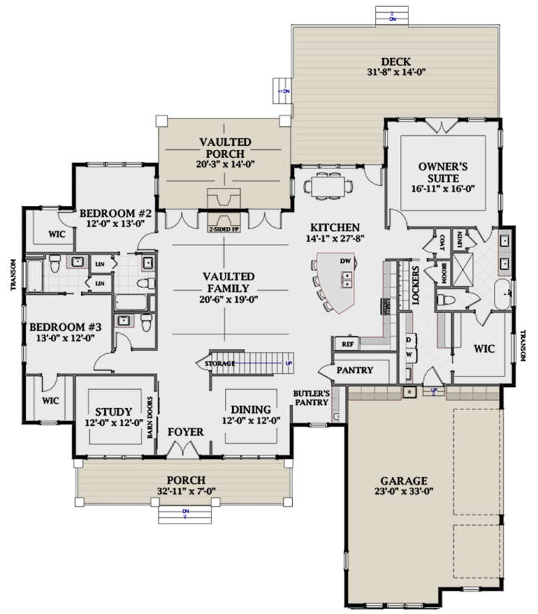 House Plan House Plan #20620 Drawing 1