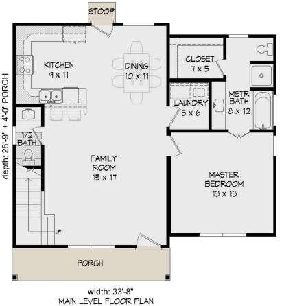 Main Floor for House Plan #940-00131