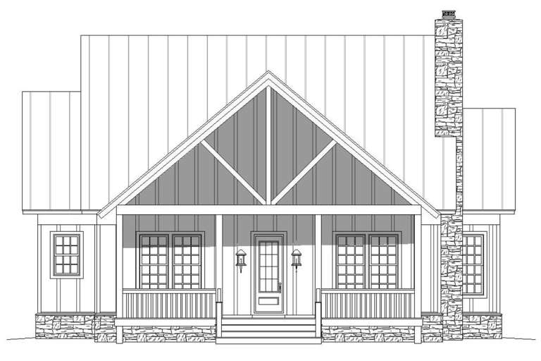 Country House Plan #940-00132 Elevation Photo