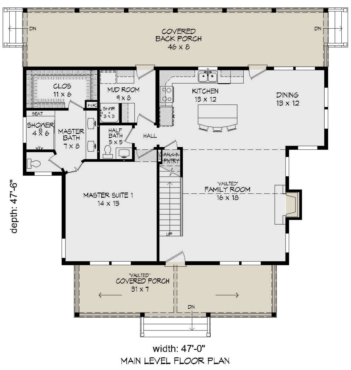 Main Floor for House Plan #940-00132