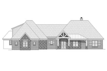 Craftsman House Plan #940-00133 Elevation Photo