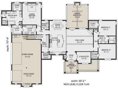 Main Floor for House Plan #940-00133