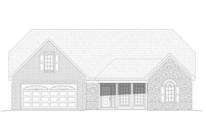 Traditional House Plan #940-00134 Elevation Photo