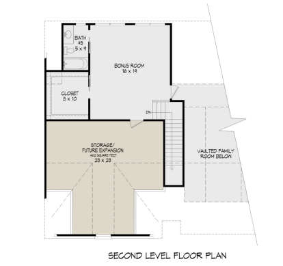 Second Floor for House Plan #940-00134