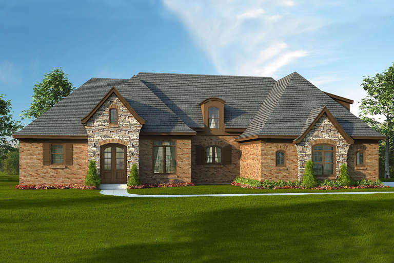House Plan House Plan #20627 Front Elevation 