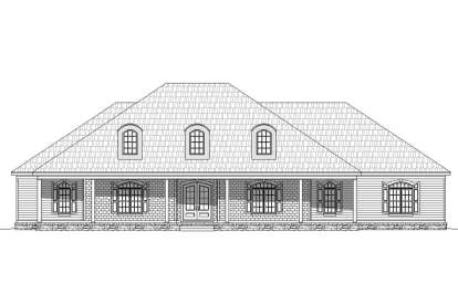 Country House Plan #940-00137 Elevation Photo