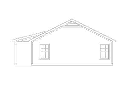 Cabin House Plan #940-00138 Elevation Photo