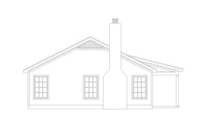 Cabin House Plan #940-00139 Elevation Photo