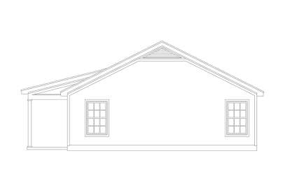 Cabin House Plan #940-00139 Elevation Photo