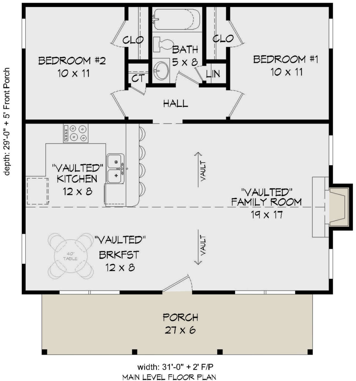 Main Floor for House Plan #940-00139