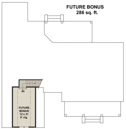 Second Floor for House Plan #098-00309