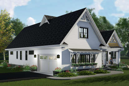 Modern Farmhouse House Plan #098-00310 Elevation Photo