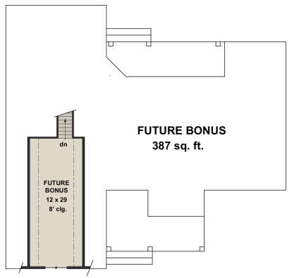 Second Floor for House Plan #098-00310