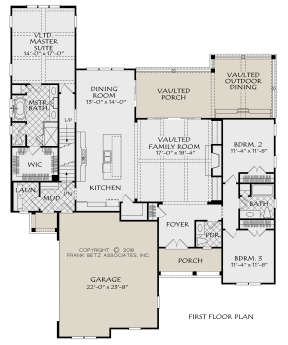 Main Floor for House Plan #8594-00003