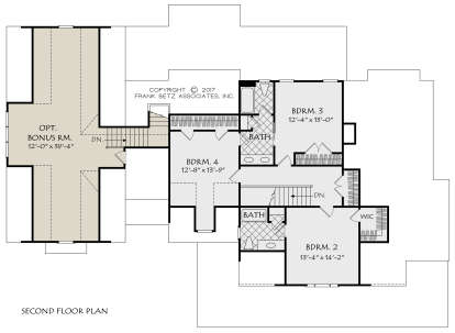 Second Floor for House Plan #8594-00004