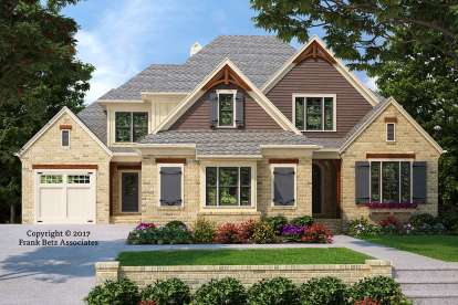 European House Plan #8594-00005 Elevation Photo