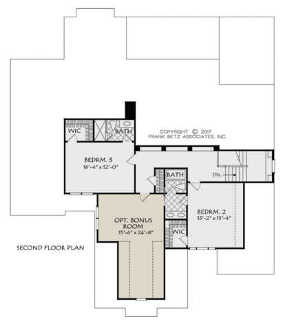 Second Floor for House Plan #8594-00005